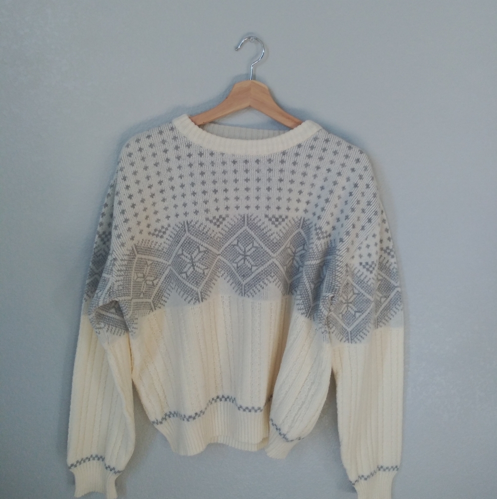 KP Collection mens large vintage holiday sweater
